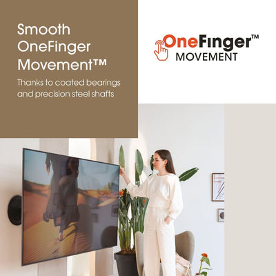 Vogels TVM 7655 Full-Motion TV Wall Mount Black