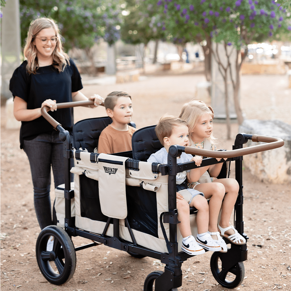 Keenz Stroller Wagons Keenz Vyo͞o The Seating Chameleon Stroller Wagon 4-Passengers