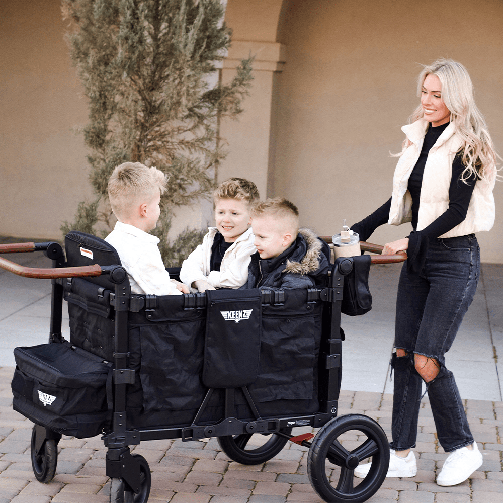 Keenz Stroller Wagons Keenz Vyo͞o The Seating Chameleon Stroller Wagon 4-Passengers