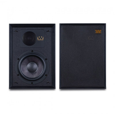 Wharfedale Denton 85 Bookshelf Speakers Pair - Black Oak