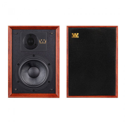 Wharfedale Denton 85 Bookshelf Speakers Pair - Mahogany