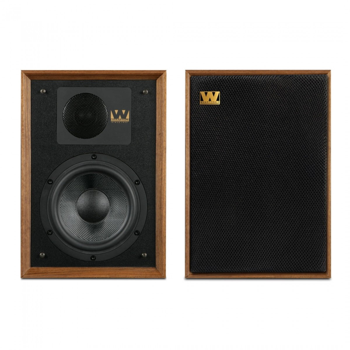 Wharfedale Denton 85 Bookshelf Speakers Pair - Walnut
