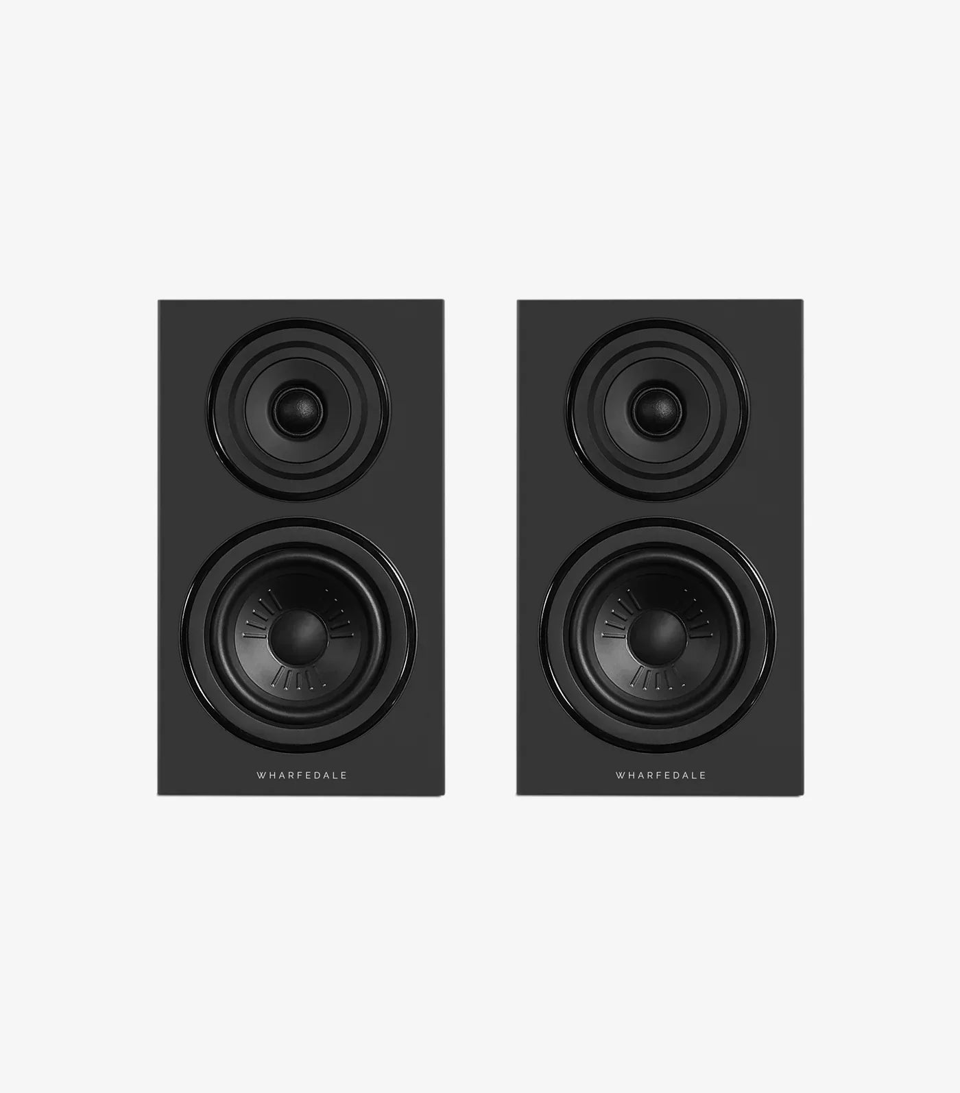 Wharfedale Diamond 12.1i Compact 2 way Standmount Bookshelf Speakers Pair - Black