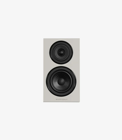 Wharfedale Diamond 12.1i Compact 2 way Standmount Bookshelf Speakers Pair - Grey