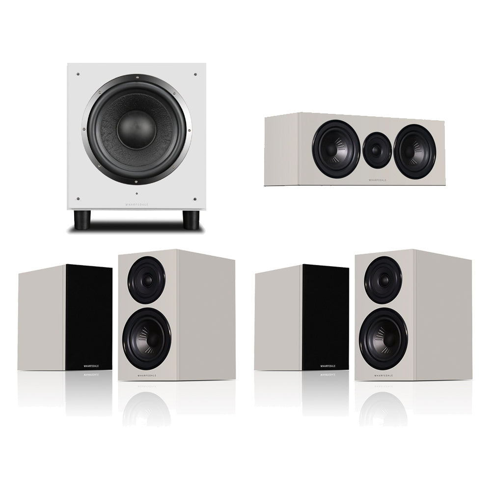 Wharfedale Diamond 12.1i HCP 5.1 Home Cinema Speaker Package - Grey