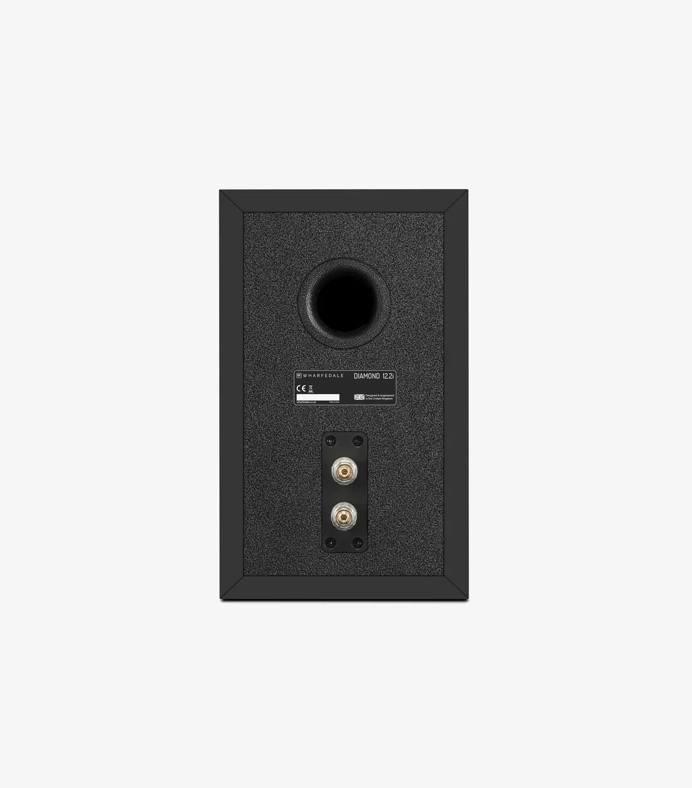 Wharfedale Diamond 12.2i Standmount Bookshelf Speakers Compact 2 way Pair - Black