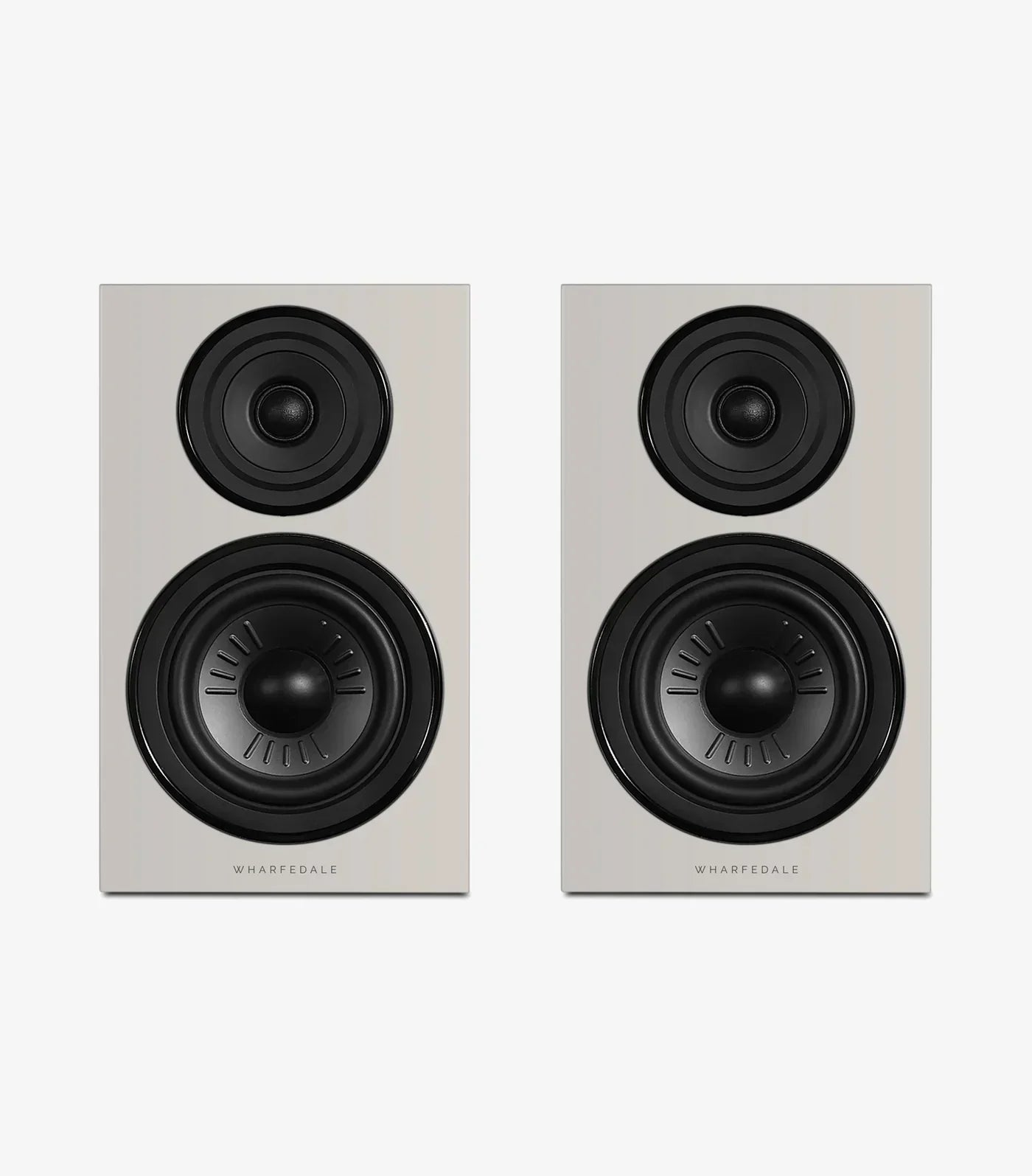 Wharfedale Diamond 12.2i Standmount Bookshelf Speakers Compact 2 way Pair - Grey