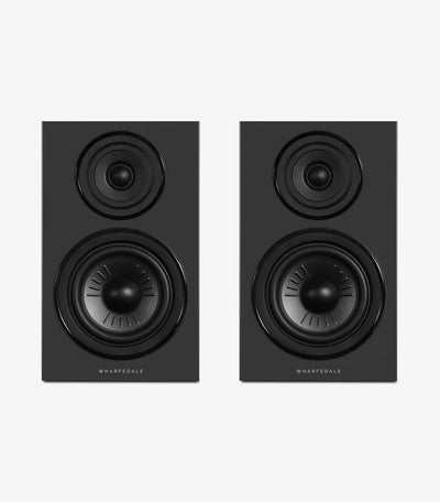 Wharfedale Diamond 12.2i Standmount Bookshelf Speakers Compact 2 way Pair - Walnut