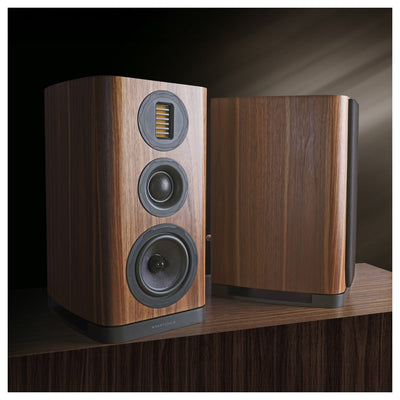 Wharfedale EVO 5.2 Bookshelf Speakers Pair Walnut