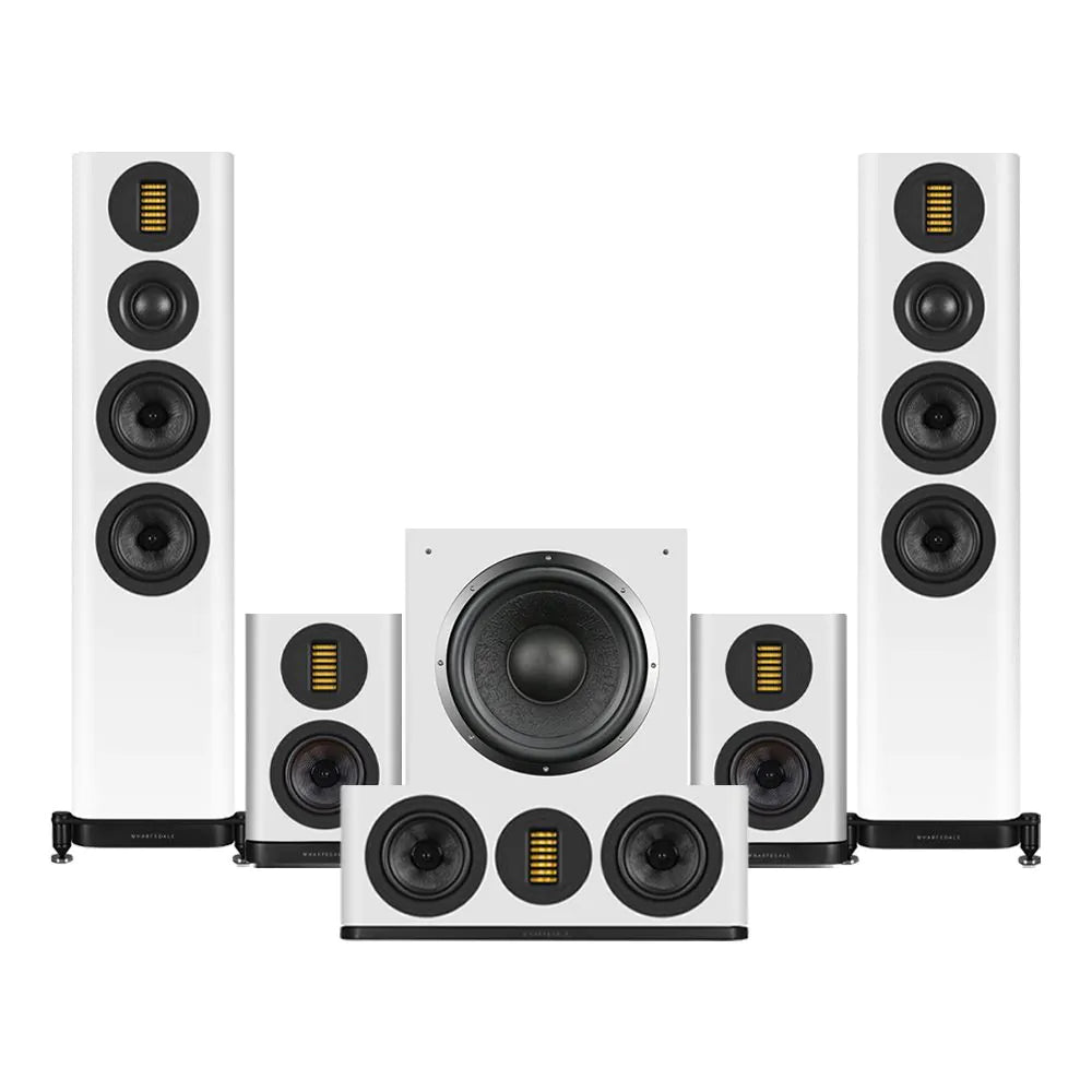 Wharfedale EVO 5.3 HCP 5.1 Surround Sound Home Cinema Speakers Package White