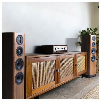 Wharfedale EVO 5.4 Floorstanding Speakers Pair Walnut