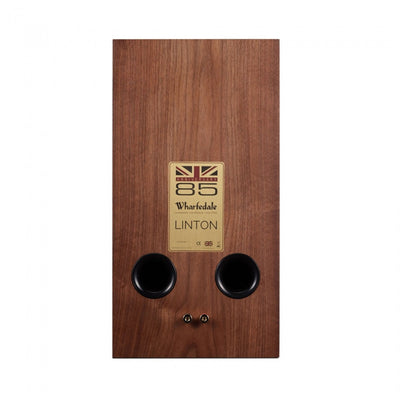 Wharfedale Linton Heritage Standmount Bookshelf Speakers Pair - Walnut