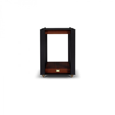 Wharfedale Linton Heritage Standmount Speakers with Matching Stands - Mahogany