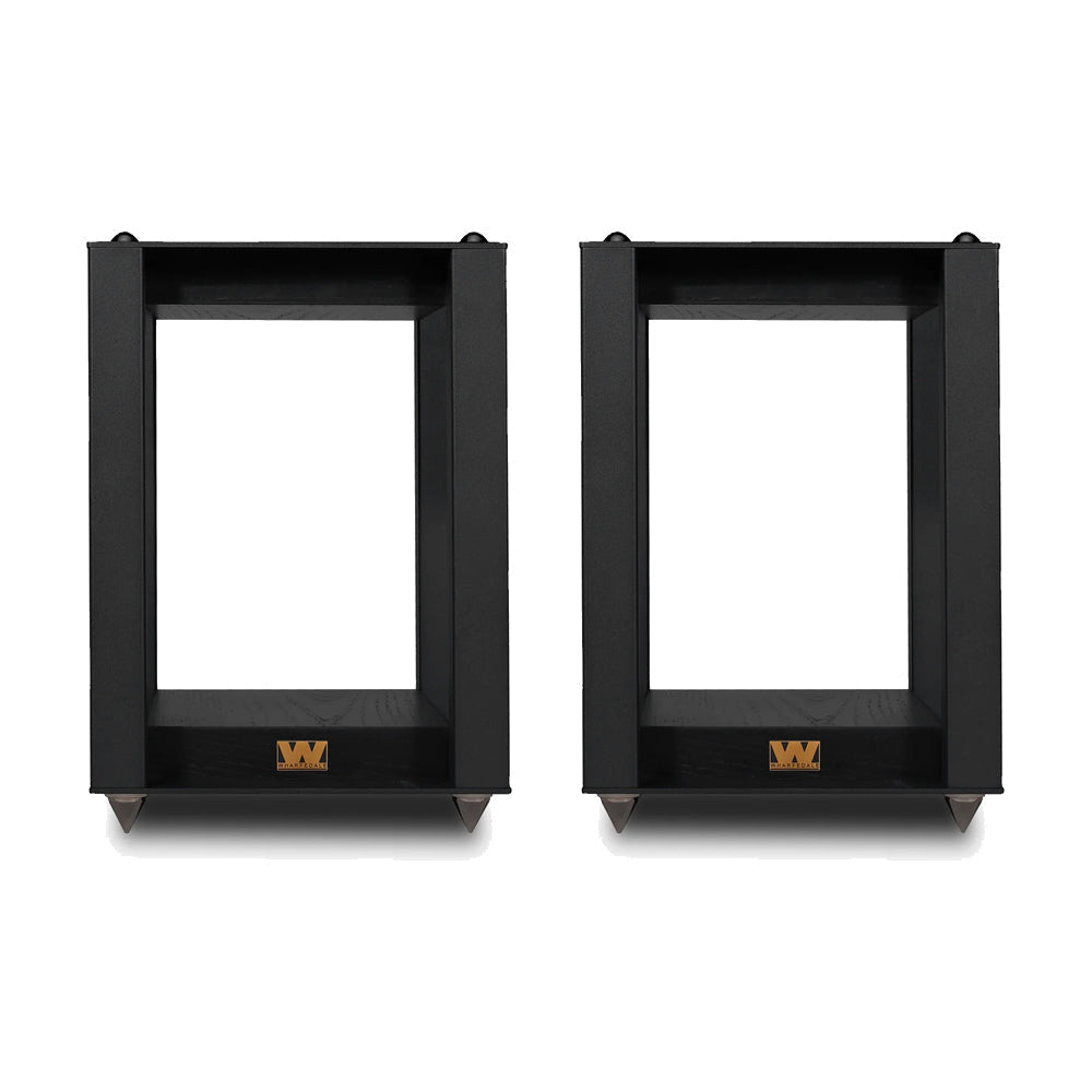Wharfedale Linton Speaker Stands Pair for Linton and Super Linton Speakers - Black Oak