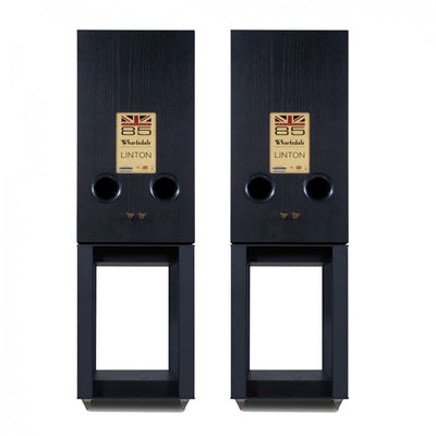 Wharfedale Linton Speaker Stands Pair for Linton and Super Linton Speakers - Black Oak