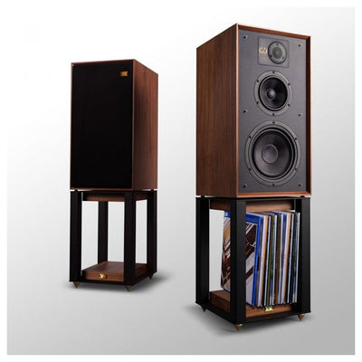 Wharfedale Linton Speaker Stands Pair for Linton and Super Linton Speakers - Mahogany