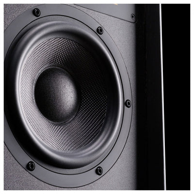 Wharfedale Super Denton Heritage Standmount Bookshelf Speakers Pair - Black Oak