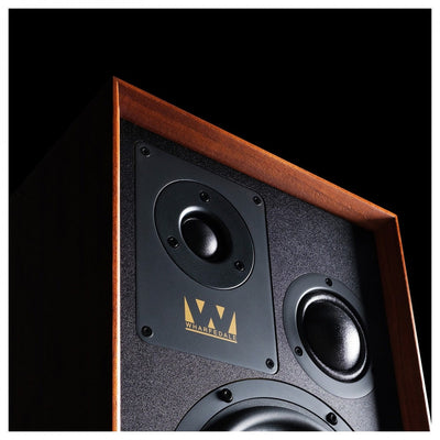 Wharfedale Super Denton Heritage Standmount Bookshelf Speakers Pair - Mahogany