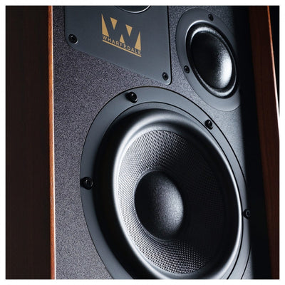 Wharfedale Super Denton Heritage Standmount Bookshelf Speakers Pair - Mahogany
