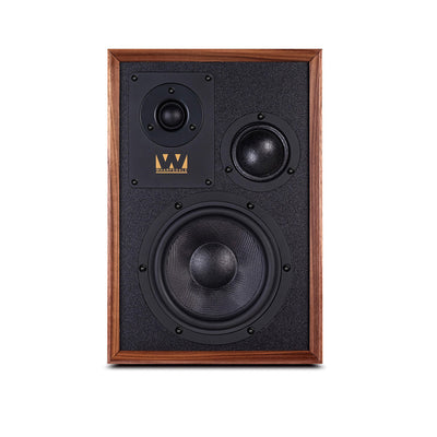 Wharfedale Super Denton Heritage Standmount Bookshelf Speakers Pair - Walnut