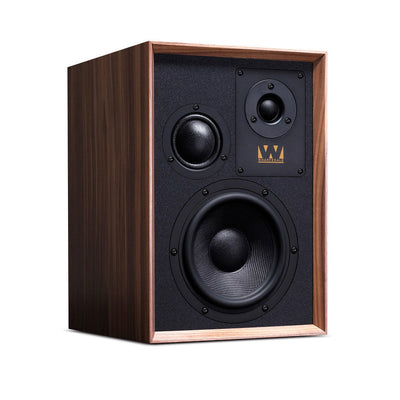 Wharfedale Super Denton Heritage Standmount Bookshelf Speakers Pair - Walnut