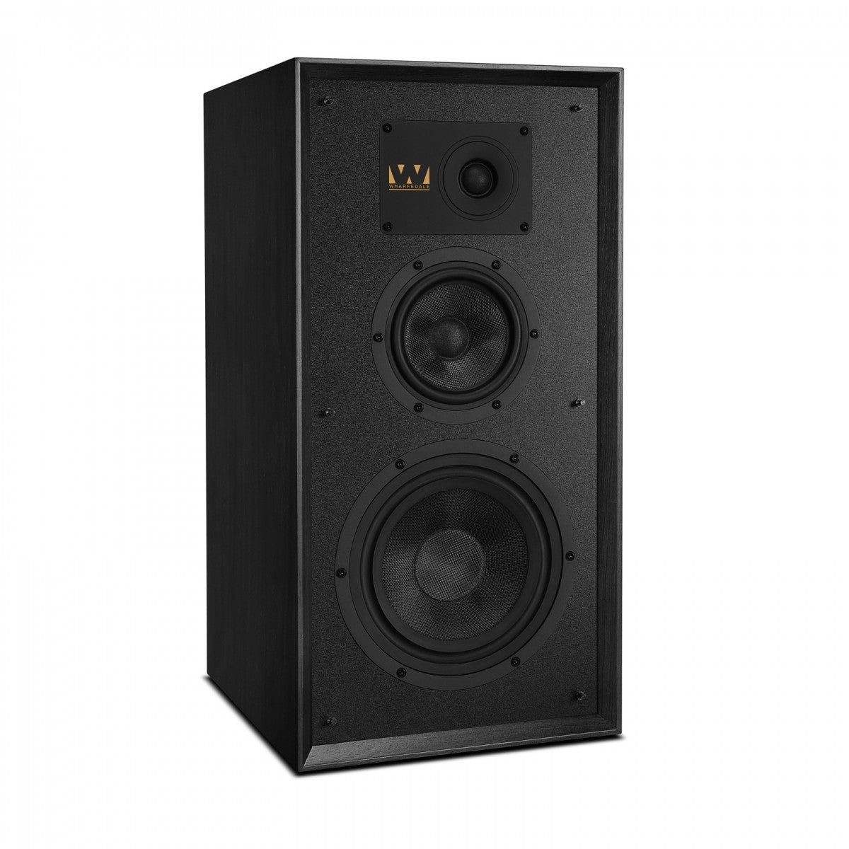 Wharfedale Super Linton Heritage Standmount Bookshelf Speakers Pair - Black Oak