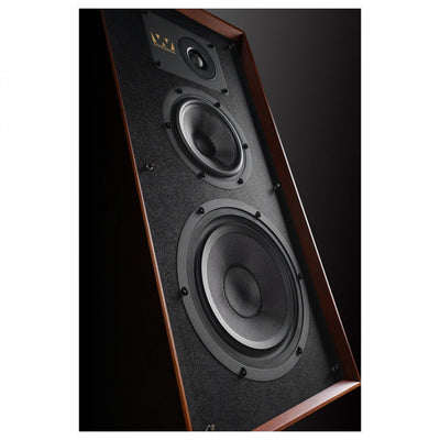 Wharfedale Super Linton Heritage Standmount Bookshelf Speakers Pair - Mahogany