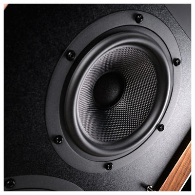 Wharfedale Super Linton Heritage Standmount Bookshelf Speakers Pair - Mahogany
