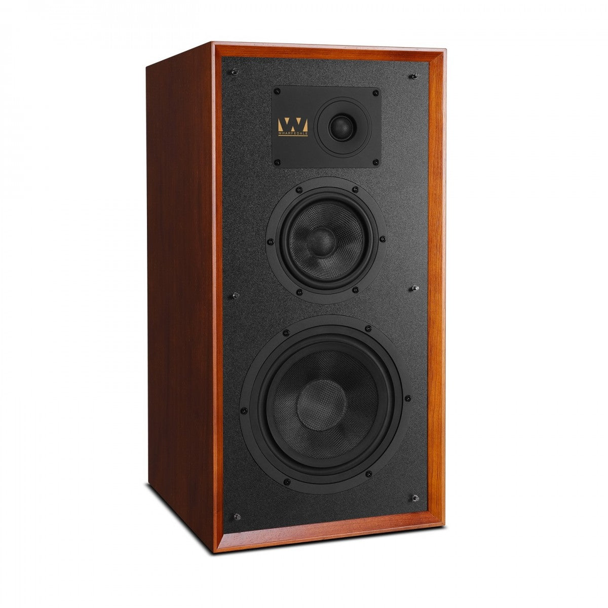 Wharfedale Super Linton Heritage Standmount Bookshelf Speakers Pair - Mahogany