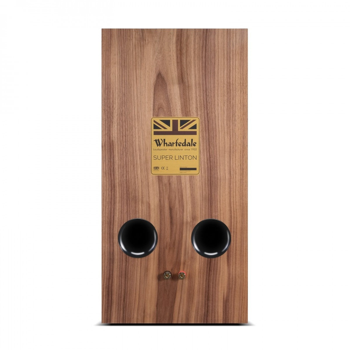 Wharfedale Super Linton Heritage Standmount Bookshelf Speakers Pair - Walnut