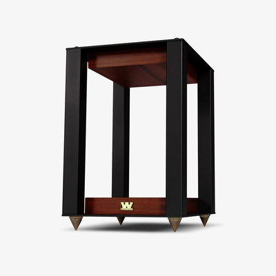 Wharfedale Super Linton Heritage Standmount Speakers with Matching Stands - Mahogany