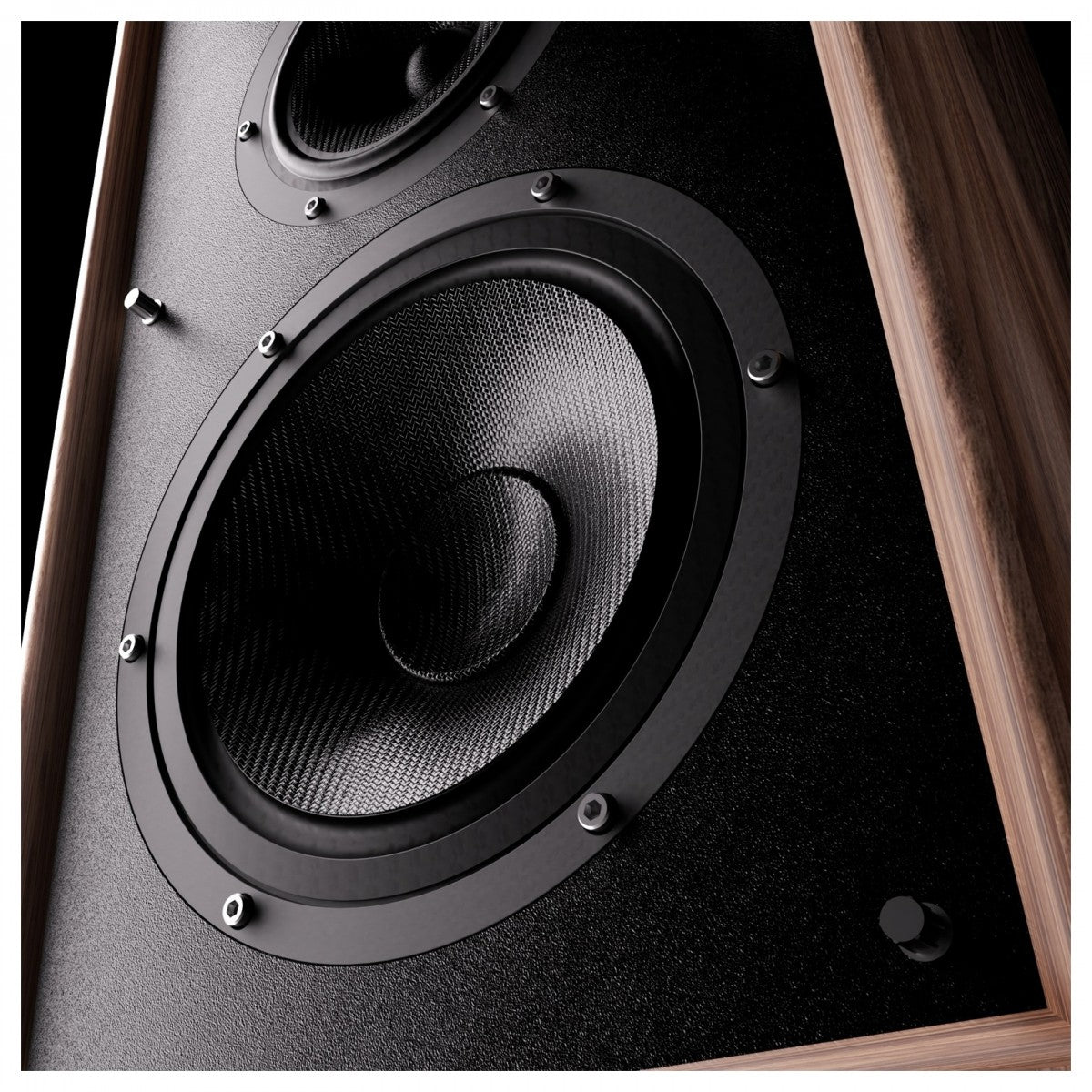 Wharfedale Super Linton Heritage Standmount Speakers with Matching Stands - Walnut