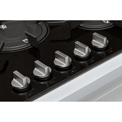 Whirlpool POW 75D2NB Gas Hob 5 Burners 75cm Black