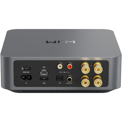 WiiM Amp Network Stereo Amplifier Space Grey