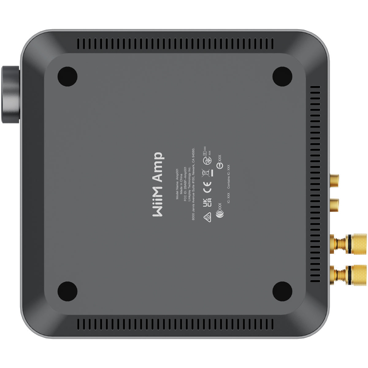 WiiM Amp Network Stereo Amplifier Space Grey