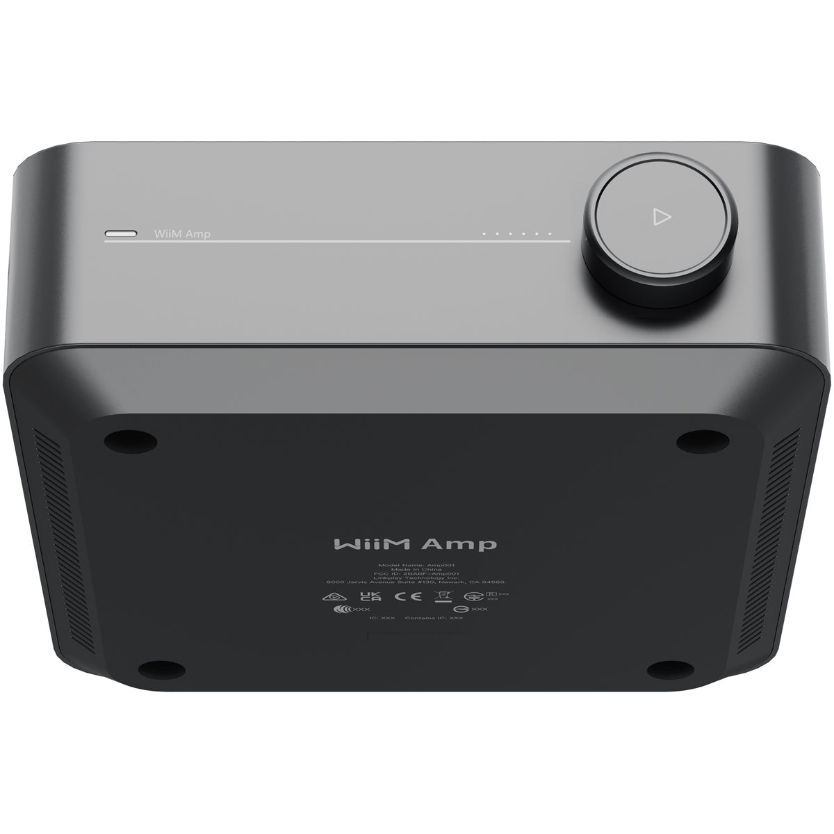 WiiM Amp Network Stereo Amplifier Space Grey