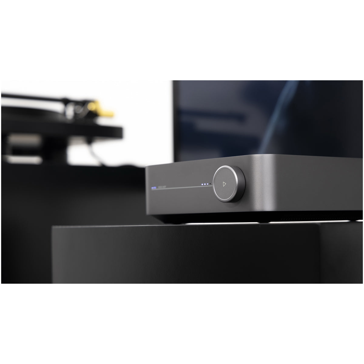 WiiM Amp Network Stereo Amplifier Space Grey