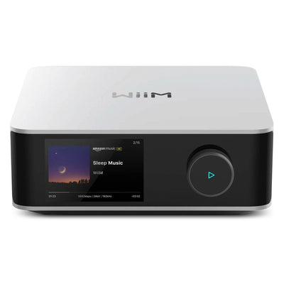 WiiM AMP ULTRA 100W High-Performance Streaming Amplifier Silver