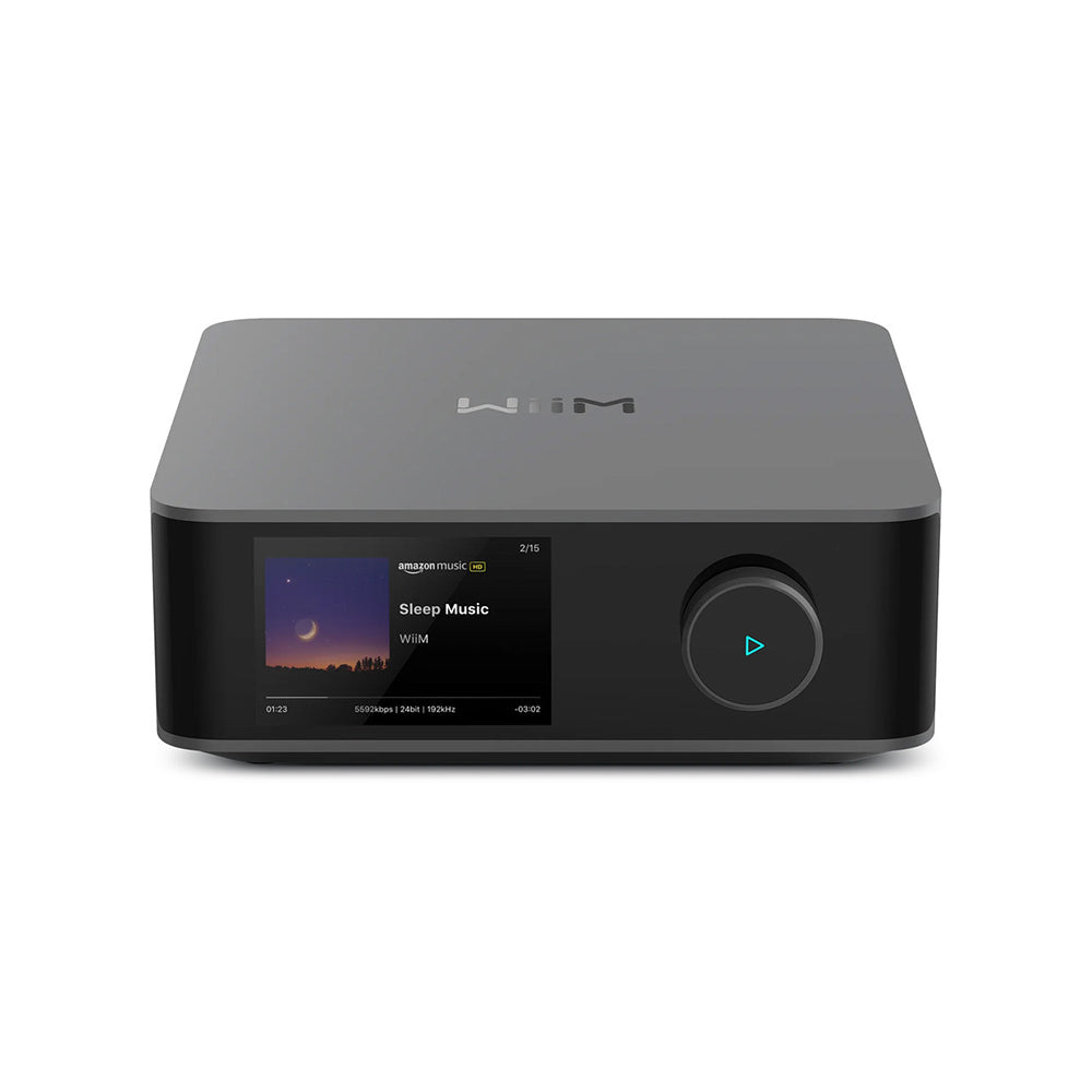 WiiM AMP ULTRA 100W High-Performance Streaming Amplifier Space Grey