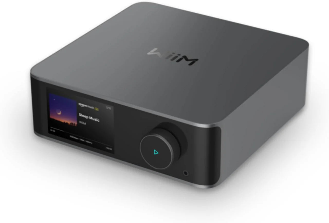 WiiM AMP ULTRA 100W High-Performance Streaming Amplifier Space Grey