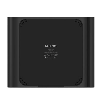 WiiM AMP ULTRA Streaming Amp Space Grey with WiiM Sound Mulitroom Speakers Pair & Sub Pro Subwoofer Black HiFi Package