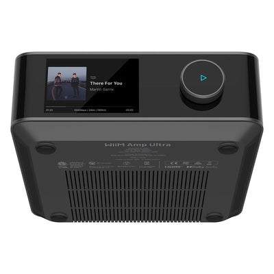 WiiM AMP ULTRA Streaming Amp Space Grey with WiiM Sound Mulitroom Speakers Pair & Sub Pro Subwoofer Black HiFi Package