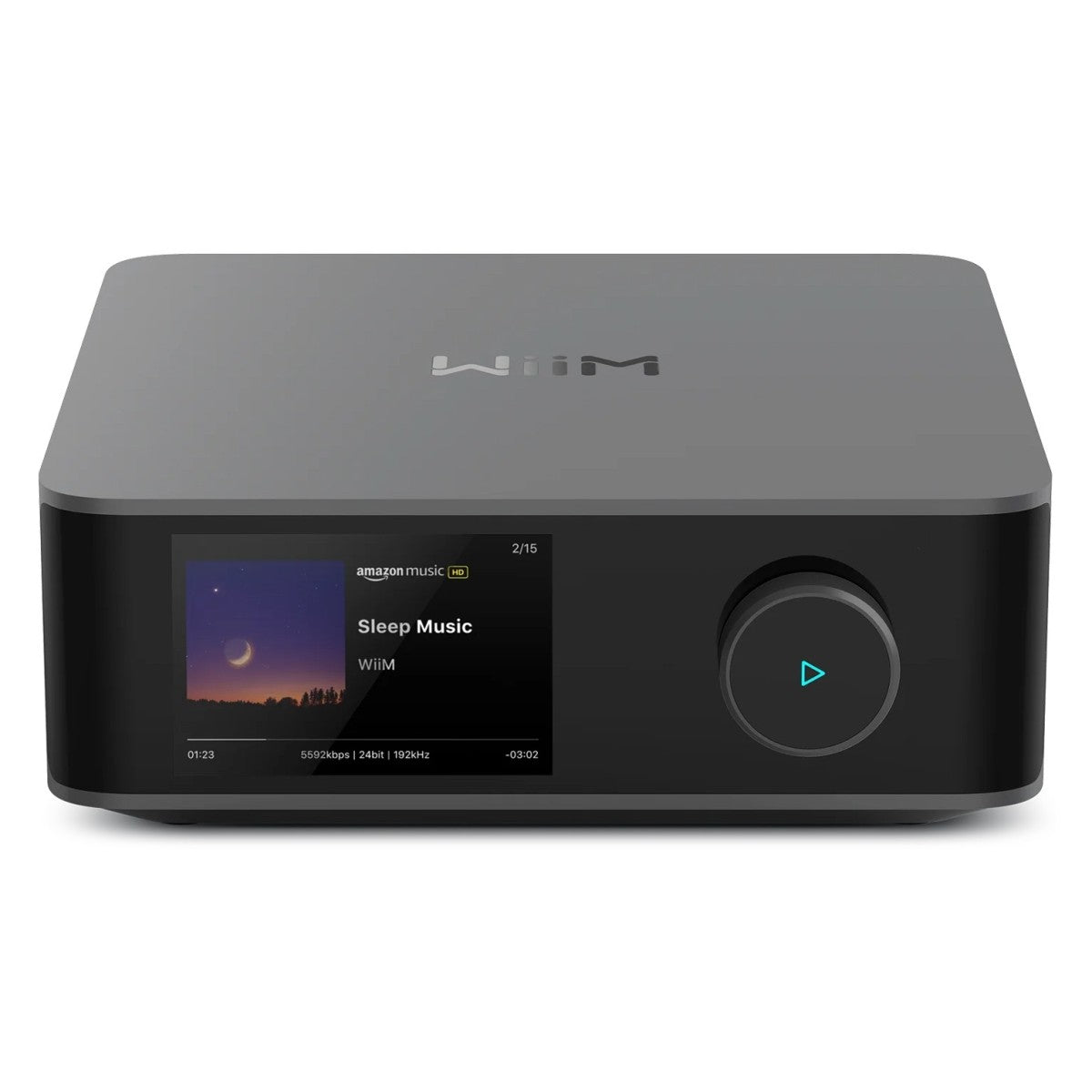 WiiM AMP ULTRA Streaming Amp Space Grey with WiiM Sound Mulitroom Speakers Pair & Sub Pro Subwoofer Black HiFi Package