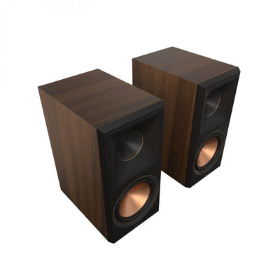 WiiM Amp Ultra Streaming Amplifier Grey with Klipsch RP-600M II Bookshelf Speakers Walnut - HiFi Package