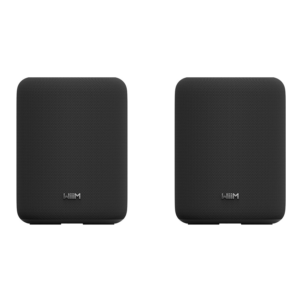 WiiM Sound Lite Wireless Multiroom Smart Speaker Twin Pack - Black