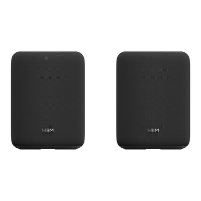 WiiM Sound Lite Wireless Multiroom Smart Speaker Twin Pack - Black