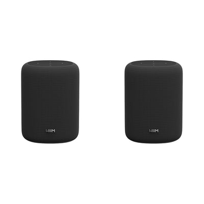 WiiM Sound Lite Wireless Multiroom Smart Speaker Twin Pack - Black