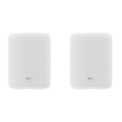 WiiM Sound Lite Wireless Multiroom Smart Speaker Twin Pack - White