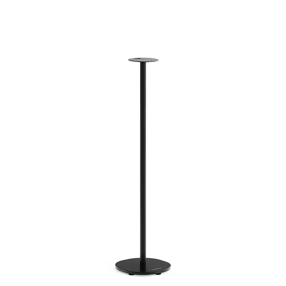 WiiM Sound Lite Wireless Smart Speaker with WiiM NorStone Floor Stand (Single) - Black