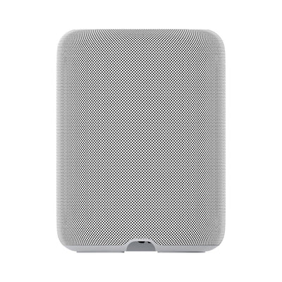 WiiM Sound Lite Wireless Smart Speaker with WiiM NorStone Floor Stand (Single) - White